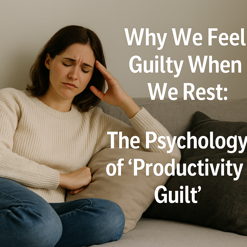 Why We Feel Guilty When We Rest: The Psychology of “Productivity Guilt”