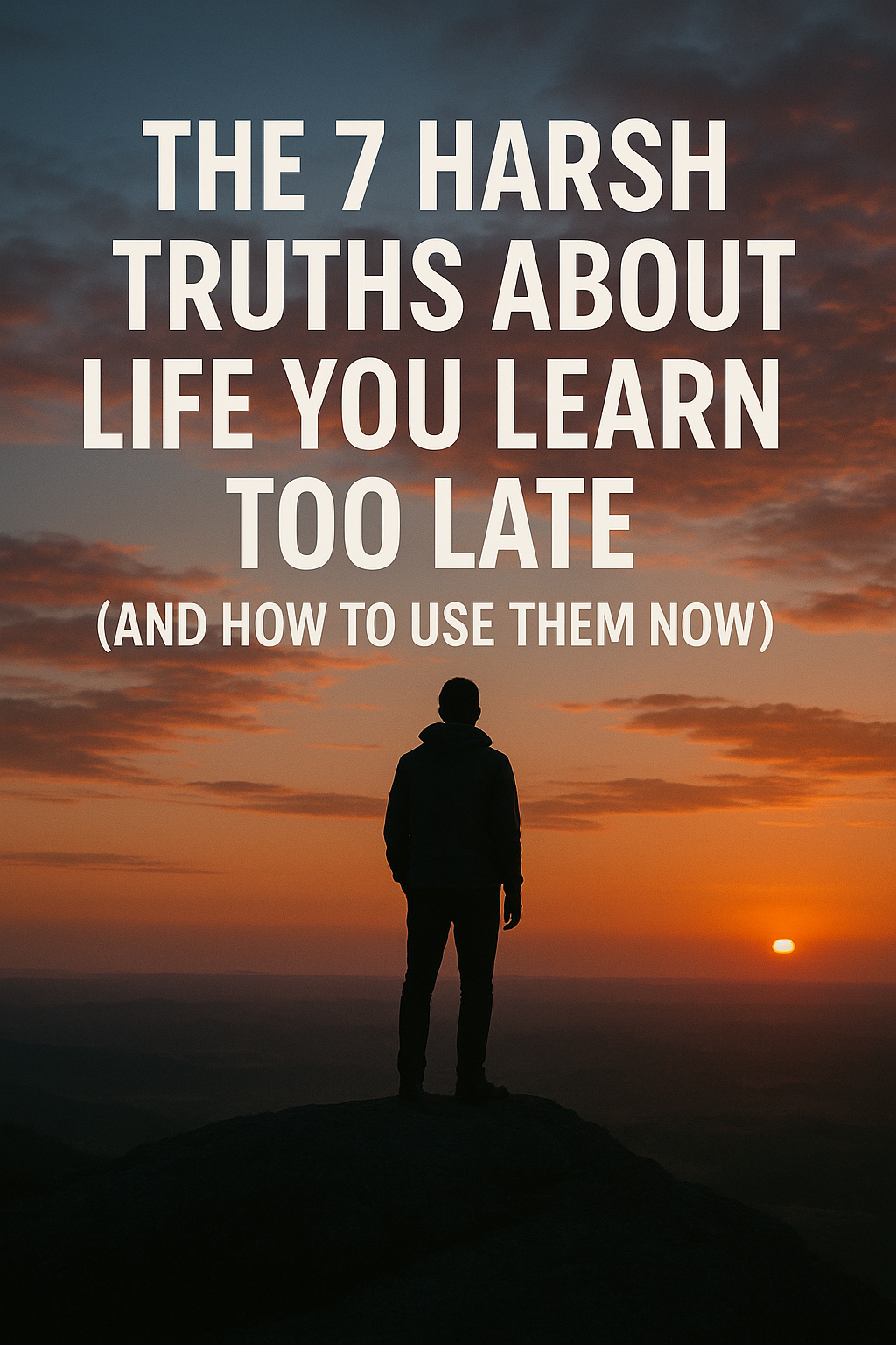 The 7 Harsh Truths About Life You Learn Too Late (And How to Use Them Now)